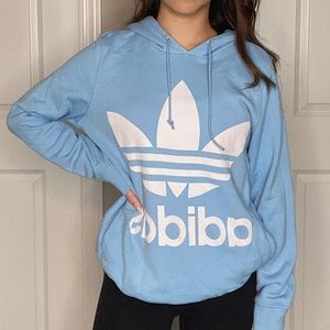 Adidas blue hoodie